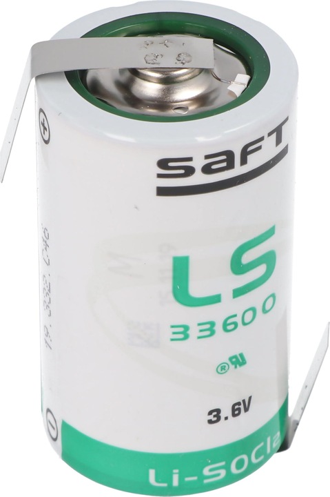 Produktbild Saft Batterie LS33600 mit Lötfahne Z-Form (1 Stk., D, 1700 mAh)