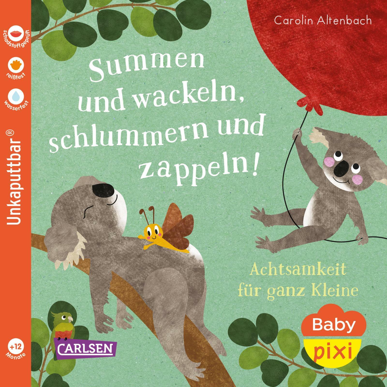 Carlsen, Babybücher, Baby Pixi (unkaputtbar) 124: Summen und wackeln, schlummern und zappeln (Deutsch)