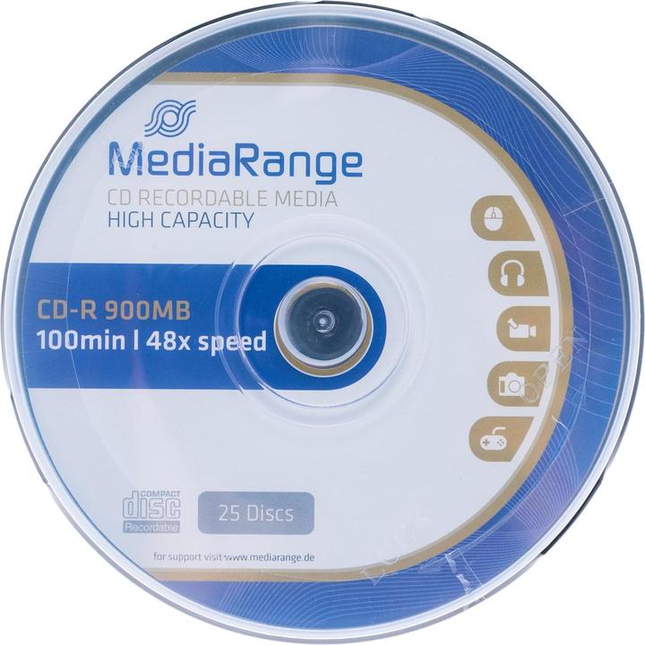 Actual product image MediaRange Cd-R (25 x)