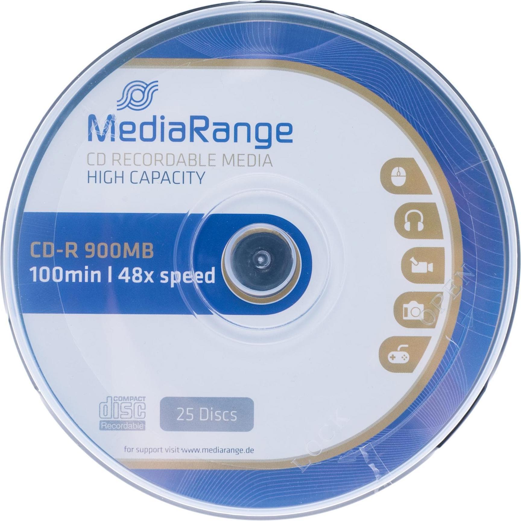 MediaRange Cd-R (25 x), Optischer Datenträger