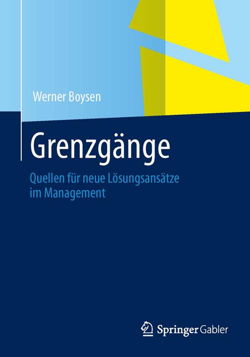 Energie-Label Grenzgänge im Management (Deutsch, Werner Boysen, 2013)