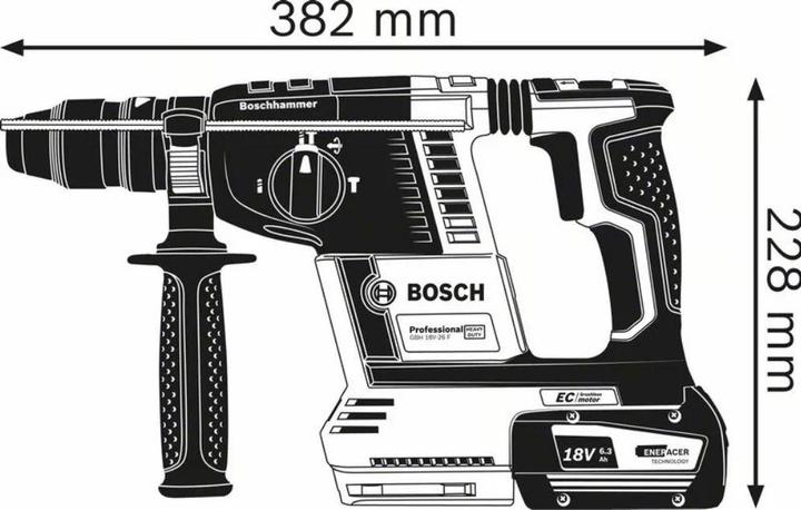 Actual product image Bosch Professional GBH 18V-26F