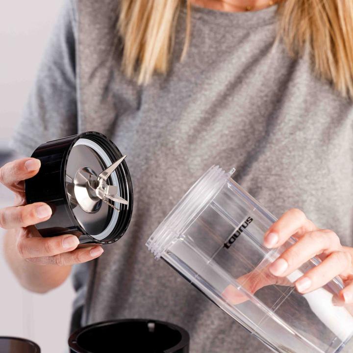 Produktbild Taurus Cup Blender Shake & Go Black 800 W Stainless steel (800 W)