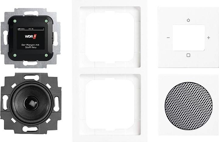 Image du produit Busch-Jaeger Busch-Radio DAB+ Komplettset (DAB+ DAB, FM)