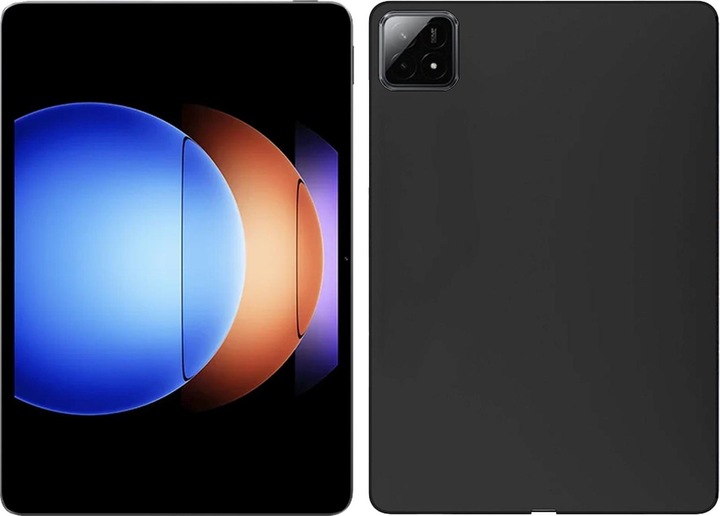 Produktbild Lobwerk Hülle für Xiaomi Pad 6S Pro 2024 12.4 Zoll Tasche Leicht Etui Soft Schwarz Cover (X)