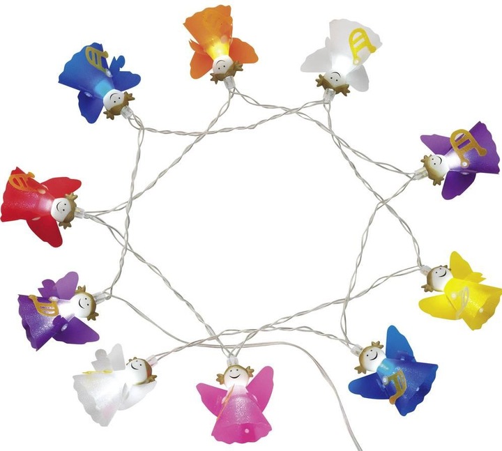 Produktbild Polarlite Motiv-Lichterkette Engel Innen (1.85 m)