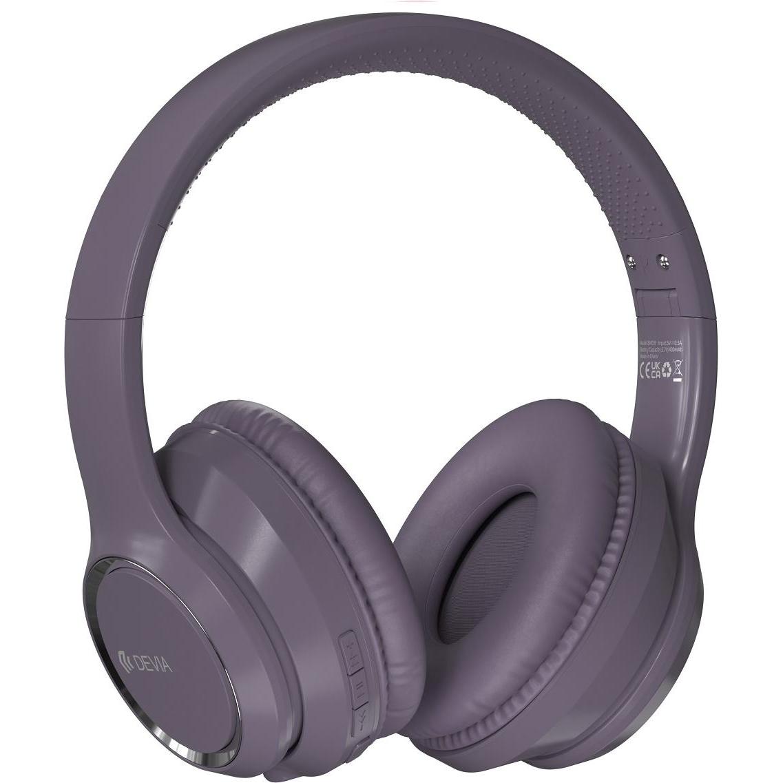 Devia Bluetooth Kopfhörer Kintone lila (Kabellos), Kopfhörer, Violett