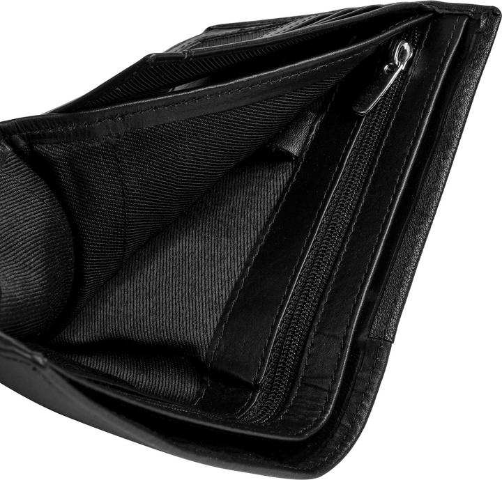 Actual product image Bruno Banani Geldbörse (Herren) Querformat echt Leder Herren