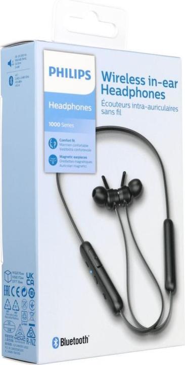 Produktbild Philips TAE1205BK/00 (Keine Geräuschunterdrückung, 7 h, Kabellos)