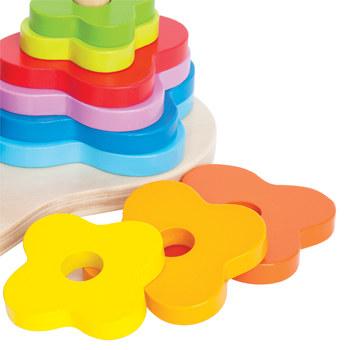 Immagine prodotto Hape Gioco dei chiodini arcobaleno 19 pezzi.