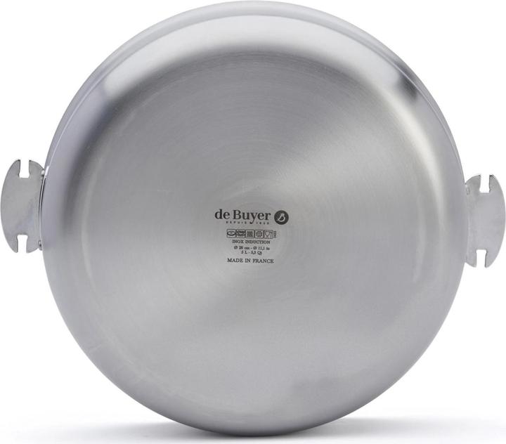 Produktbild de Buyer Gerade Sauteuse Alchimy Loqy ø24 (24 cm, Edelstahl)