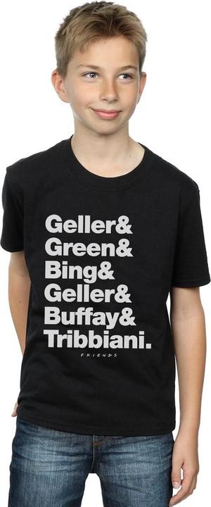 Image du produit Friends - T-shirt SURNAMES TEXT - Garçon (128)