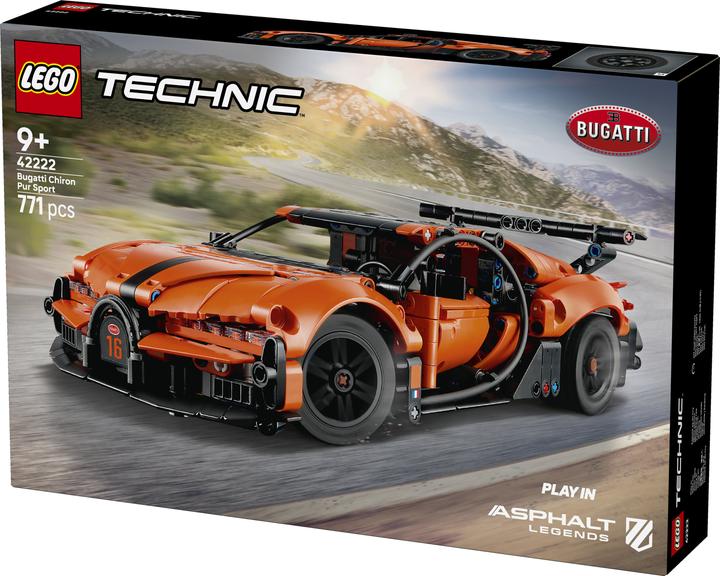 Image du produit LEGO Bugatti Chiron Pur Sport Hypercar (42222, LEGO Technic)