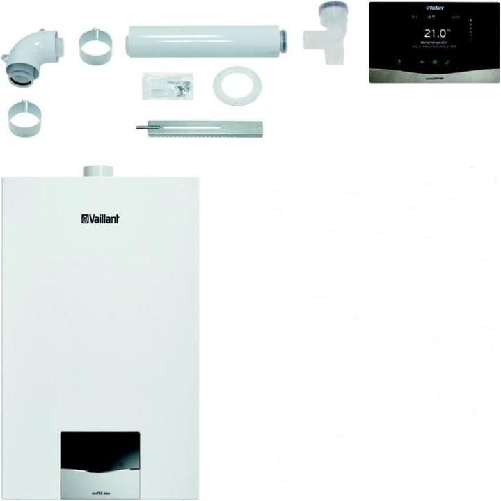 Actual product image Vaillant Package 1.710 ecoTEC plus VC 20 CS/1-5, VRC 720, LAS rigid