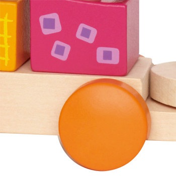 Produktbild Hape Fantasiebausteine Eisenbahn 17tlg.