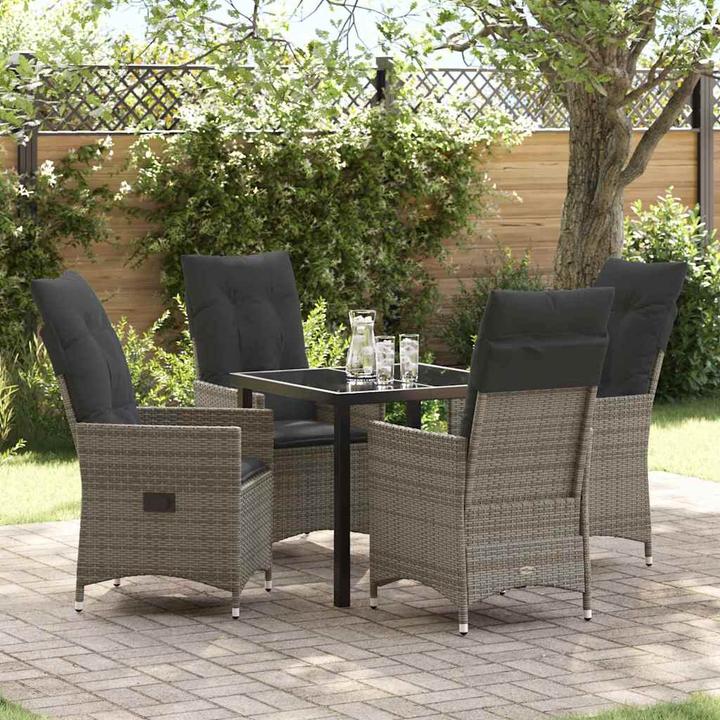 Produktbild vidaXL Garten Essgruppe (80 x 80 x 73 cm)