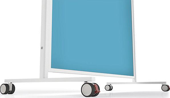 Actual product image Magnetoplan MAGNETOP. Design presenter board VP 1181104 felt, turquoise 1000x1800mm (100 x 180 cm)