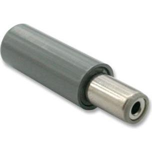 Lumberg DC plug 5.5 x 2.1mm straight, Elektronikkabel + Stecker, Grau