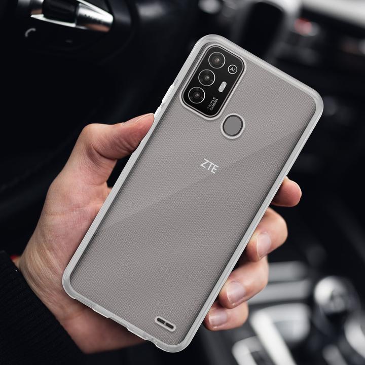 Produktbild Cadorabo Hülle für ZTE Blade A52 Ultra Slim Silikon Schutz TPU Case (ZTE Blade A52)