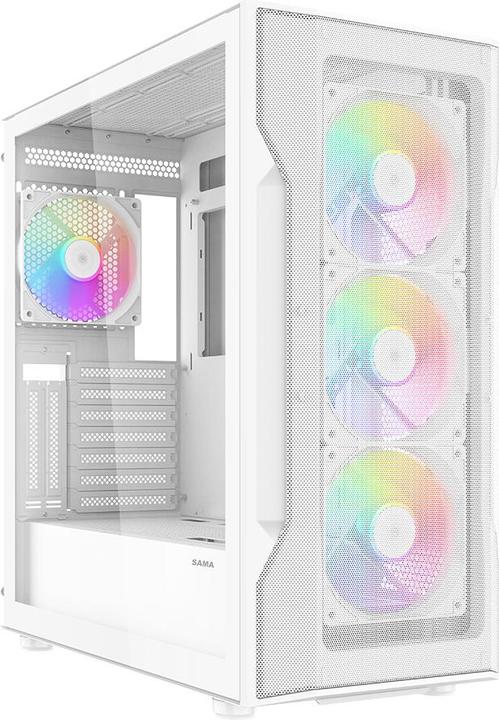 Image du produit Sama Gears S40, White ATX Mid-tower Case (ATX, ITX, Micro ATX (mATX))