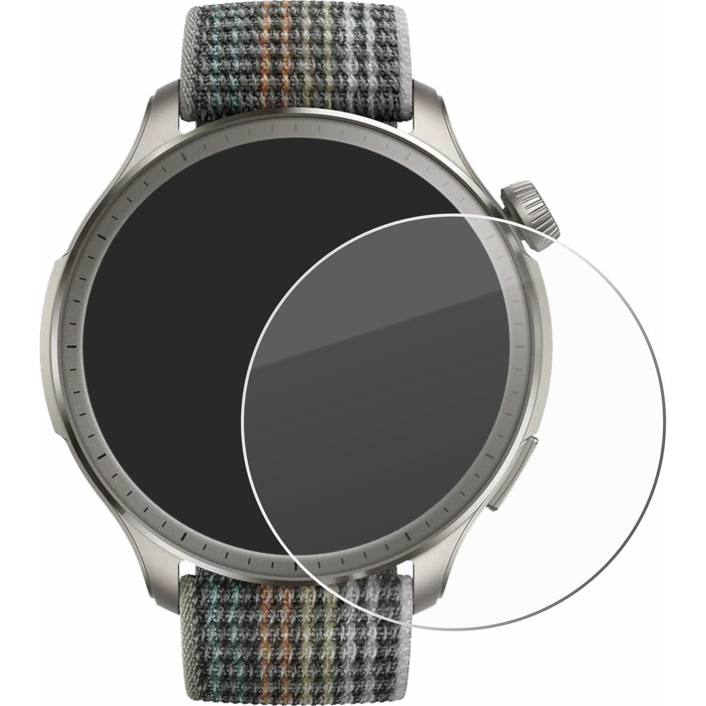 Thumbnail - Savvies Panzerglas Schutzglas Displayschutz, Smartwatch Schutzfolie, Transparent