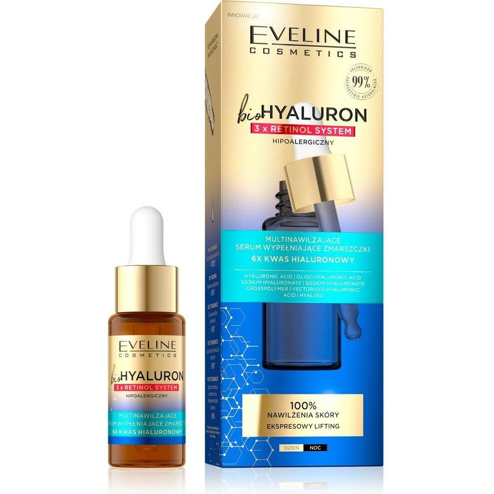 Eveline, Gesichtsserum, Bio Hyaluron 3x Retinol System (18 ml)