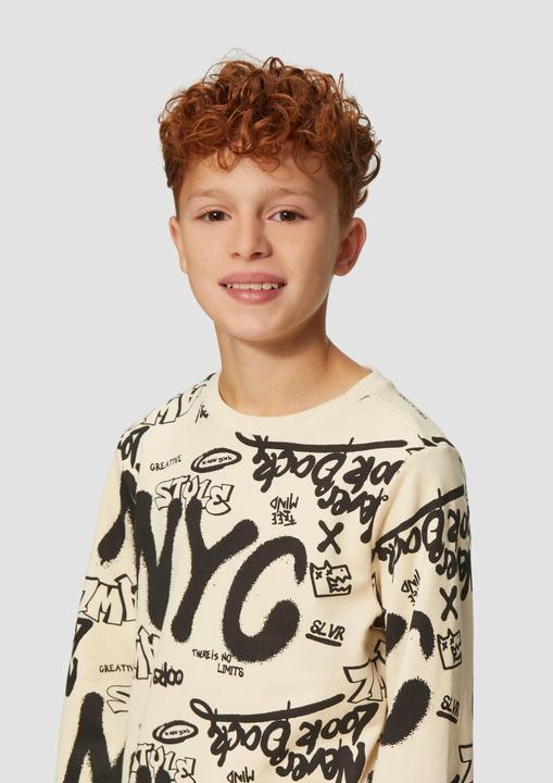 Immagine prodotto S.Oliver Sweatshirt Sweatshirt mit All-over-Print (158, 164)