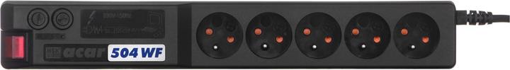 Actual product image HSK ALP-ACAR504WF---0N Extension Cable 5 AC Outputs Indoor (5 x, CEE 7/5, 1.80 m)