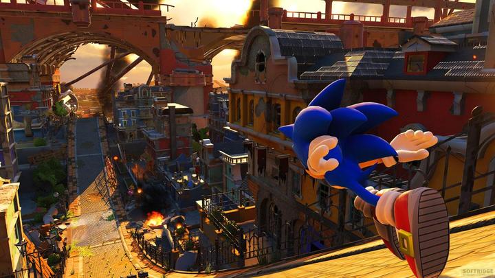 Actual product image Sega Sonic Forces (Switch, DE)