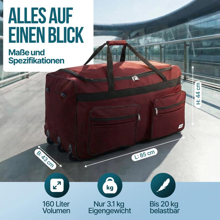 Image du produit Monzana Sac de voyage (160 l)