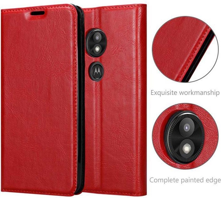 Produktbild Cadorabo Book Invisible Magnet Cover (Motorola Moto E5 Play)