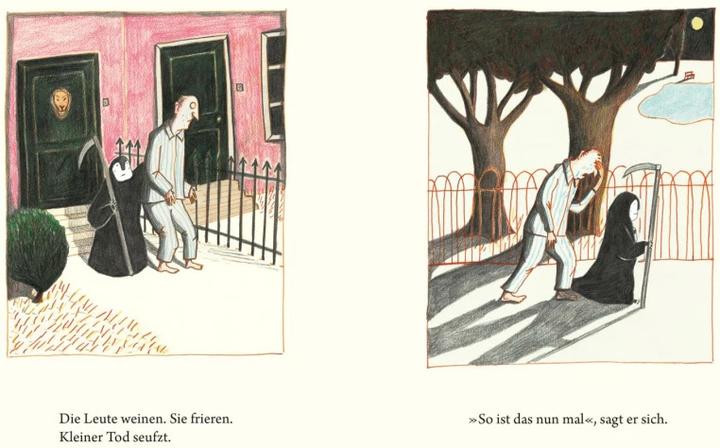 Produktbild Der Besuch vom kleinen Tod (Deutsch, Kitty Crowther, 2011)