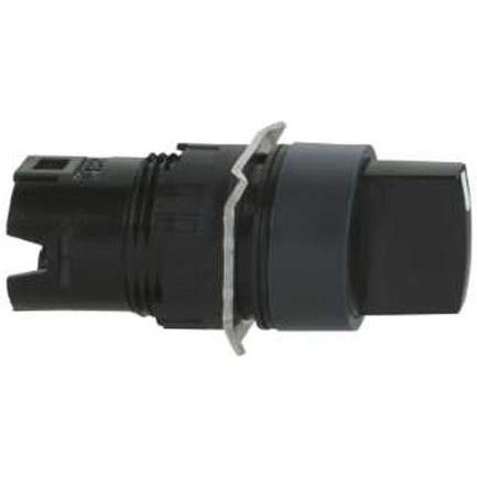Schneider Electric 16mm Selector Switch Stay Put 2 Pos. 1NO, Taster + Schalter, Schwarz