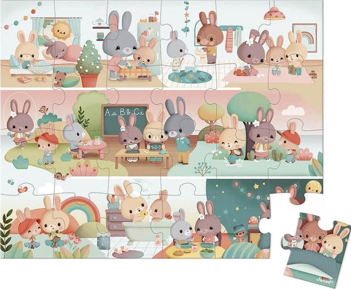 Produktbild Janod Tagesablauf (24 Teile)