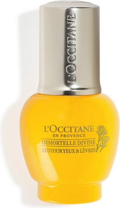 L'Occitane Immortelle Divine Augen- und Lippenkonturenpflege (Fluid, 15 ml, Tag)