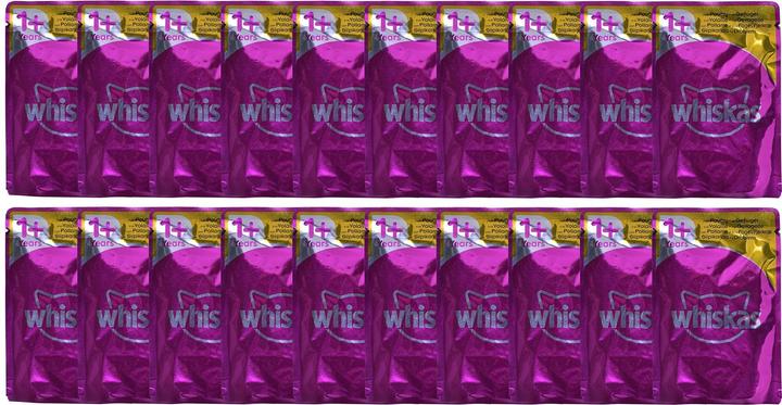 Immagine prodotto Whiskas saszetki z drobiem dla kota 80x85g (Senior, 1 pz., 6800 g)