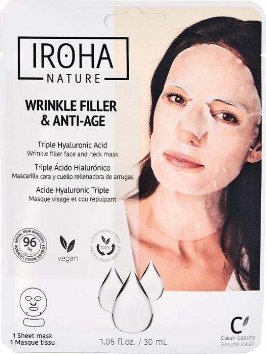 Image du produit Iroha Nature Tissue Face & Neck Mask