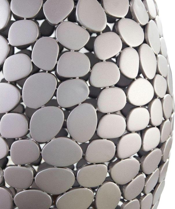 Produktbild FineBuy Beistelltisch rund 40cm Metall Couchtisch Marmor Alu Wohnzimmertisch Dekotisch