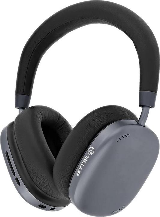 Tellur Shade Bluetooth Over-ear Headphones ANC grey (ANC, 50 h, Cable)