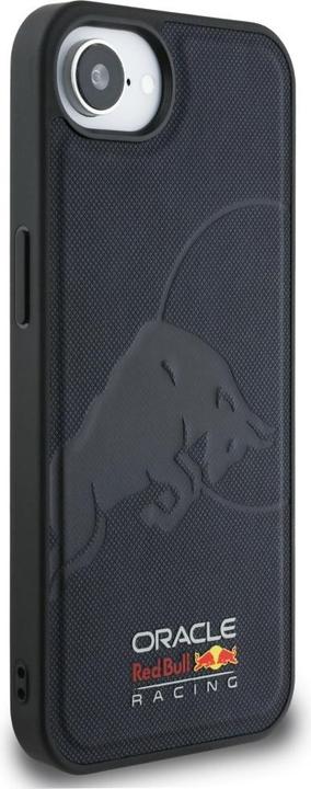 Actual product image Red Bull Case Meshed Debossed Bull MagSafe for iPhone 16e navy blue (Apple iPhone 16e)