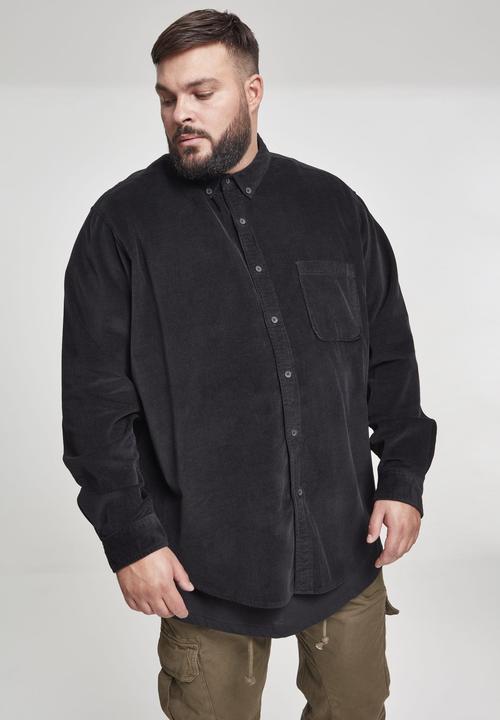Produktbild Urban Classics UC Plus Size Corduroy Shirt (M)