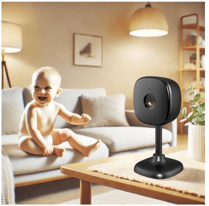 Actual product image Woox R4208 Smart indoor camera (2304 x 1296 Pixels)