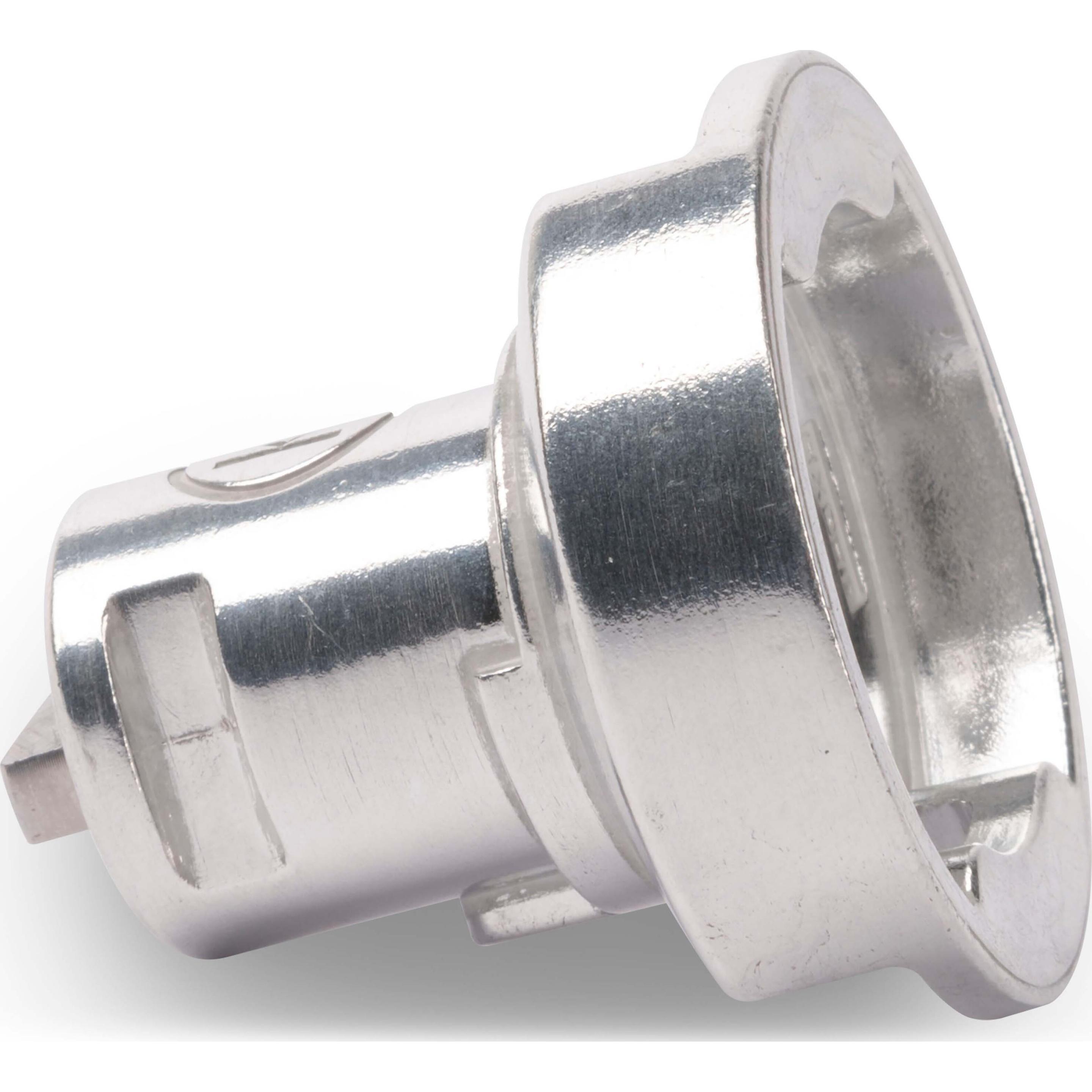 Kenwood Adapter KAT001ME für Niedrigtourenanschluss, Zubehör Küchengeräte, Silber