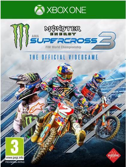 Actual product image Plaion Monster Energy Supercross 3 - The Official Videogame (Xbox One X, Xbox Series X, EN)