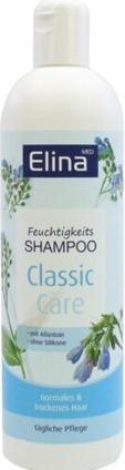 Elina Shampoo med 500ml Feuchtigkeit Sensitive (500 ml, Flüssiges Shampoo)