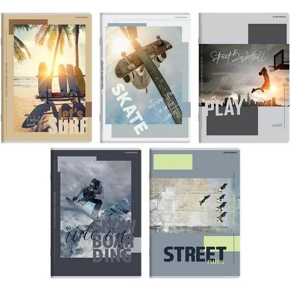 TOP, Quaderni + Bloc notes, Notizbuch A5/60K Raster Poster (10 Stück) TOP2000 (A5)