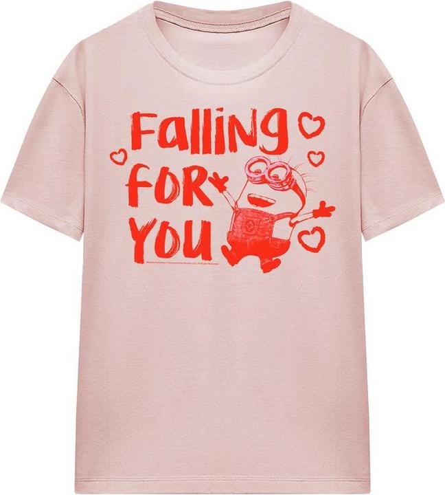 Produktbild Minions Falling For You Ladies TShirt (S)