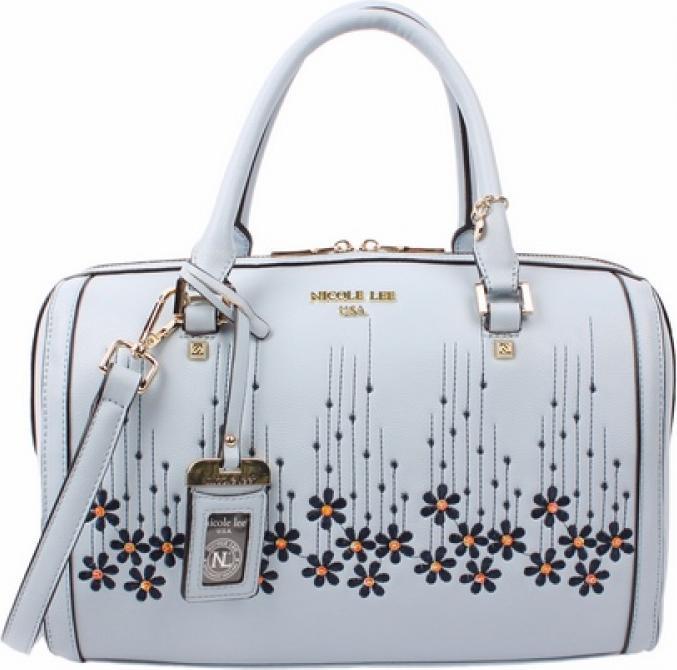 Produktbild Nicole Lee Handtasche "Rosalie Floral" blau Boston Bag