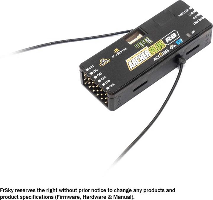 Image du produit FrSky Empfänger Archer Plus R8 2,4Ghz