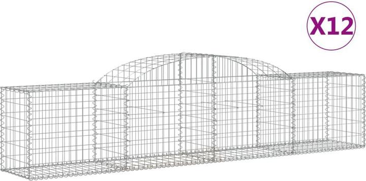 Produktbild vidaXL Gabionenkorb